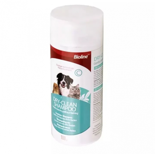 بايولاين شامبو جاف للحيوانات الأليفة 100g