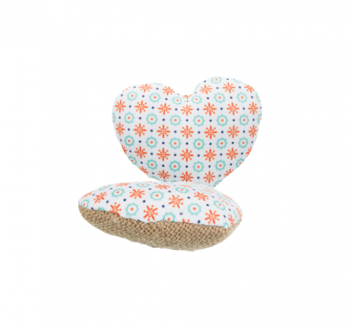 تريسكي لعبة على شكل قلب مع كاتنيب للقطط