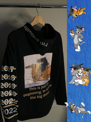 هودي كوليكشن التخرج توم و جيري