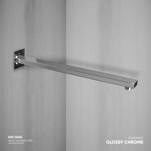 ذراع دش مطري جداري مربع SA04