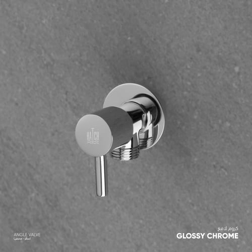 صمام زاوية يدوي دائري (سِكر،محبس) AVE002- AVE016