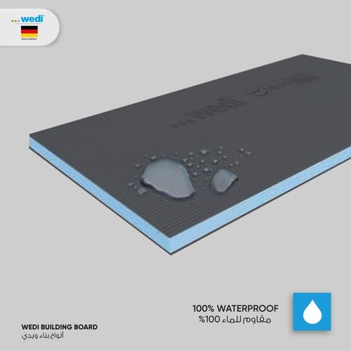 ألواح بناء ويدي - Wedi Building Board