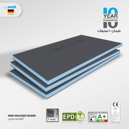 ألواح بناء ويدي - Wedi Building Board