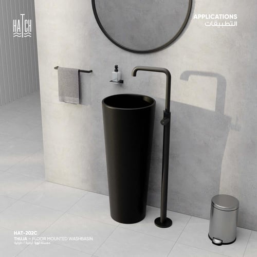 مغسلة تويا أرضية / طولية HAT-202C