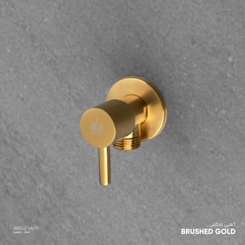 صمام زاوية يدوي دائري (سِكر،محبس) AVE002- AVE016