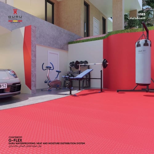 رول عزل مائي وحراري - غورو