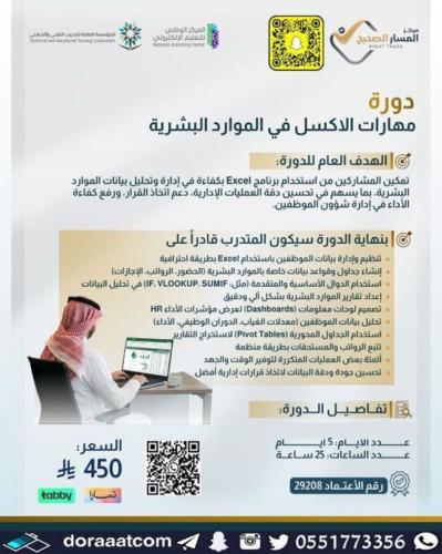أون لاين | دورة الإكسل للموارد البشرية