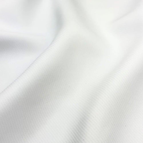 قماش اس ون S1 مقلم رفيع M55 لون ابيض