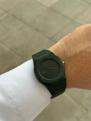 ساعة ماركة فندربلو رجالي الكربون الفايبر