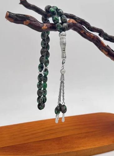 سبحة العقيق البرازيلي الاصلي