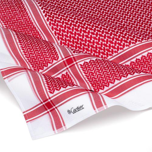 شماغ كارتير كلاسيك الرسمي الأحمر الغامق اخر اصدار