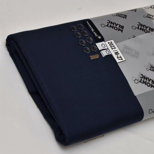 قماش مونت بلانك صيفي كلاسيك 220 قطن مشروك بوليستر