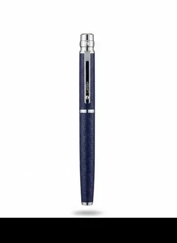 قلم كارتير سانتوس فضي على اسود