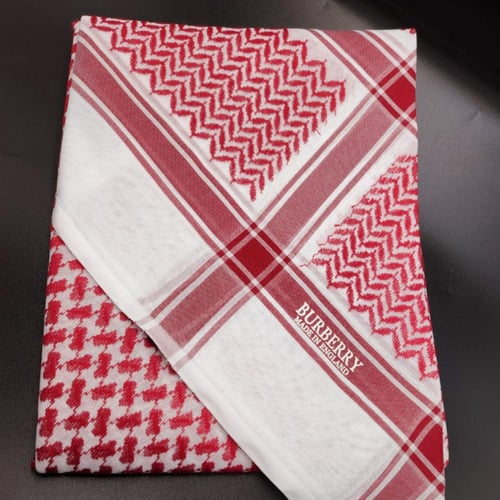 شماغ بربري احمر فاتح لون خاص الجديد 2026