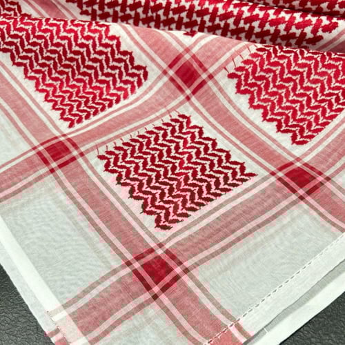 شماغ بورفان كلاسيك لون خاص احمر فاتح 2026