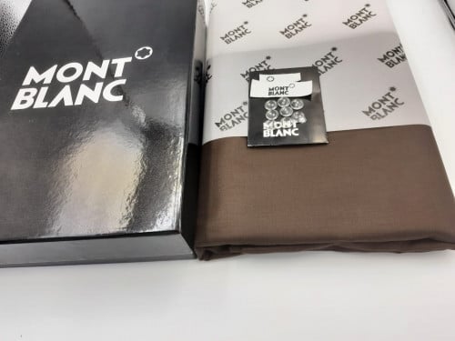 قماش مونت بلانك صيفي لون بني غامق رقم 2061