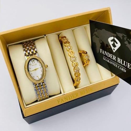 ساعة ماركة فندربلو نسائي تصميم فرزاتشي استيل