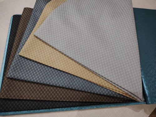 قماش خلية التيتانيوم ملكي سوبر لون ذهبي