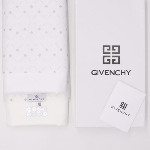 قماش جيفنشي صيفي ابيض أو كريمي ياباني سلك ناعم طاي...