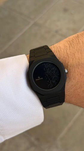 ساعة ماركة فندربلو رجالي الكربون الفايبر