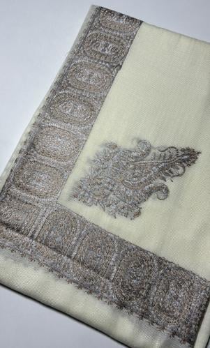 شال ترمة سوبر صوف كشميري اصلي مطرز شتوي 2026