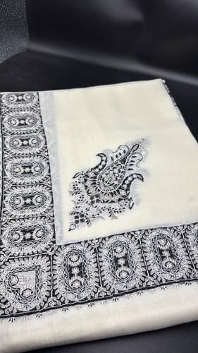 شال ترسيمة صوف كشميري شتوي 2026