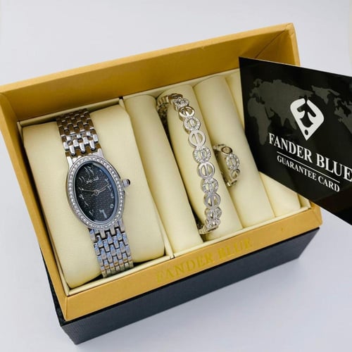 ساعة ماركة فندربلو نسائي تصميم فرزاتشي استيل