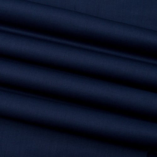 قماش اس ون ربيعي ياباني لون كحلي فاتح