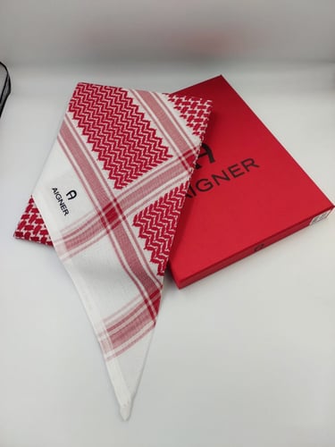 شماغ اجنر كلاسيك احمر قاتح لون خاص 2026