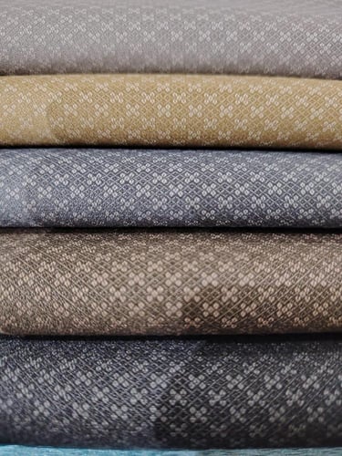 قماش خلية التيتانيوم ملكي سوبر لون سلفر