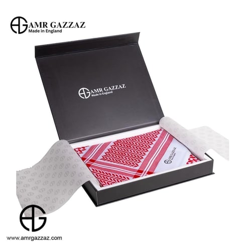 شماغ عمرو قزاز برميوم صناعة انجليزية 2026