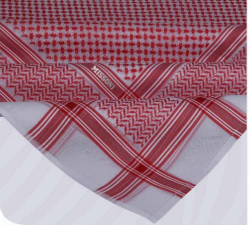 شماغ ميسوني ايطالي اصلي 2026