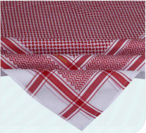 شماغ فرانشيسكو دانتي أحمر ايطالي اصلي 2026