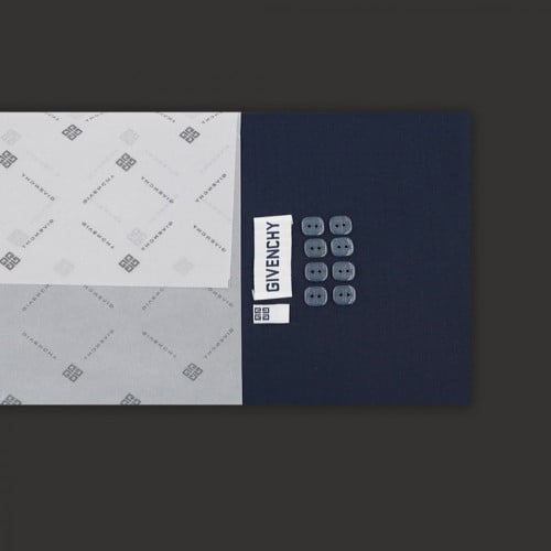 قماش جيفنشي شتوي لون كحلي 2026