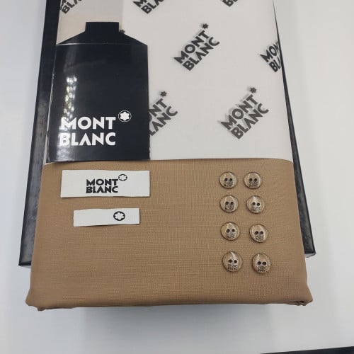 قماش مونت بلانك الصيفي الفاخر لون ذهبي مطفي