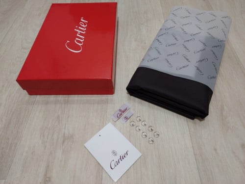 قماش كارتير شتوي لون بني محروق 2026