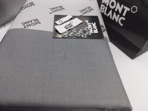 قماش مونت بلانك صيفي لون رمادي رقم 2039