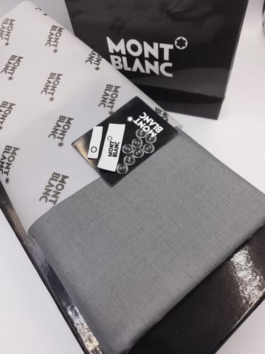 قطعتين قماش مونت بلانك صيفي لون رمادي غامق +رمادي...