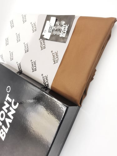 قماش مونت بلانك صيفي لون بني رقم 2060