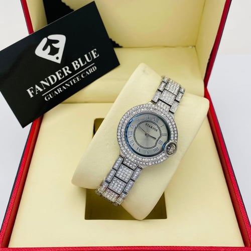 ساعة نسائية ماركة كارتير ديزاين فندر بلو