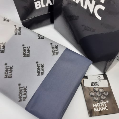 قماش مونت بلانك صيفي لون سلفر مزروق رقم 2037