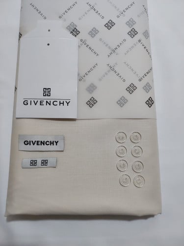 قماش جيفنشي صيفي لون اوف وايت اكسترا رقم 681