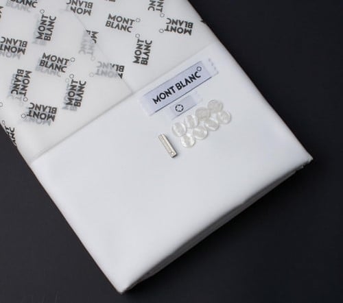 قماش ياباني ابيض او كريمي مونت بلانك المميز نص واق...