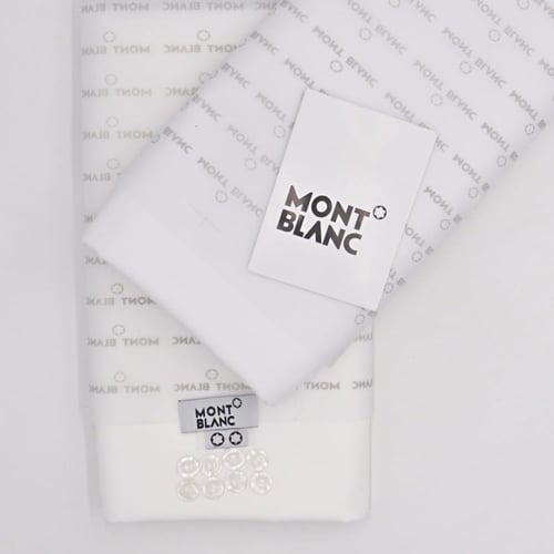 قماش ياباني ابيض او كريمي مونت بلانك المميز نص واق...