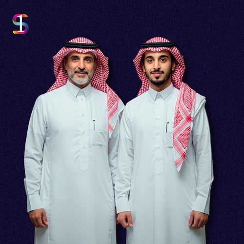 بكج المقلم M50 : قطعتين قماش ابيض وكريمي اس ون S1...