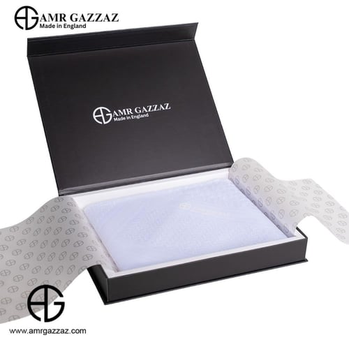 شماغ عمرو قزاز البصمة البيضاء صناعة انجليزية 2026