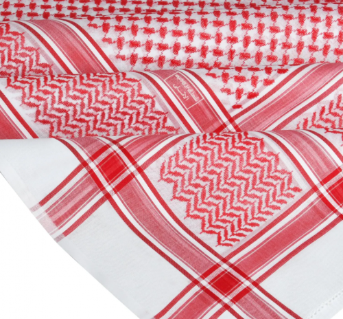 شماغ بروجيه احمر عامق SATU