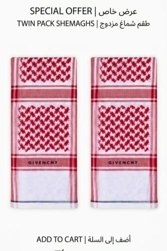 عرض مؤقت بكج جيفنشي شماغ جيفنشي كلاسيك اصدار خاص +...