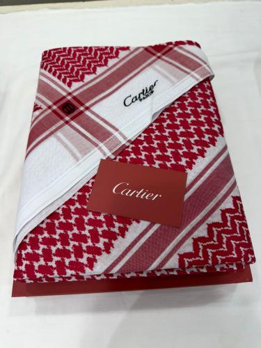 عرض مؤقت شماغ كارتير 2026 احمر غامق + شماغ كارتير...