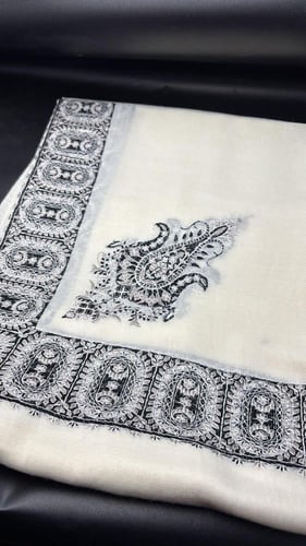 شال ترسيمة صوف كشميري شتوي 2026